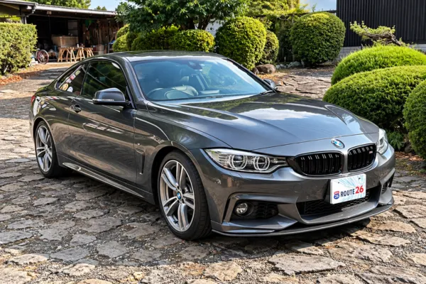 佐賀伊万里のガラスコーティング専門店ROUTE26で施工したBMW 4シリーズ