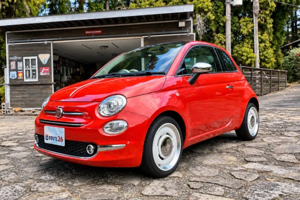 佐賀伊万里のガラスコーティング専門店ROUTE26で施工したFIAT 500