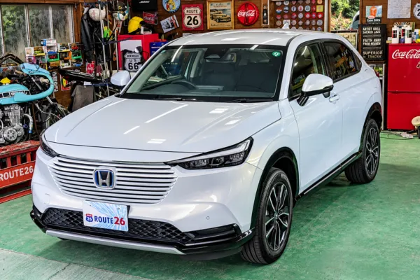 佐賀伊万里のガラスコーティング専門店ROUTE26で施工したHonda VEZEL